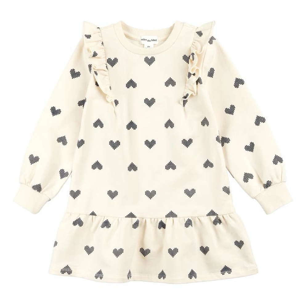Miles the Label Heart Dress - Size 9 Months NEW!